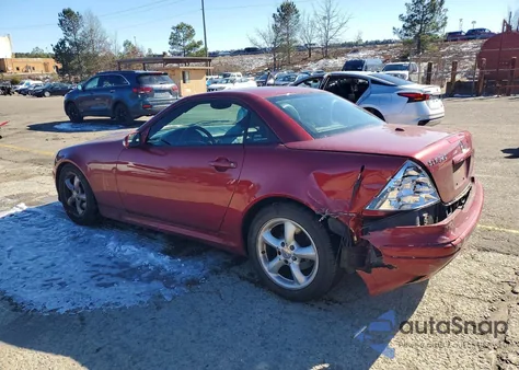 2004 Mercedes-Benz Slk 320 из США, поврежденный, VIN WDBKK65FX4F306255